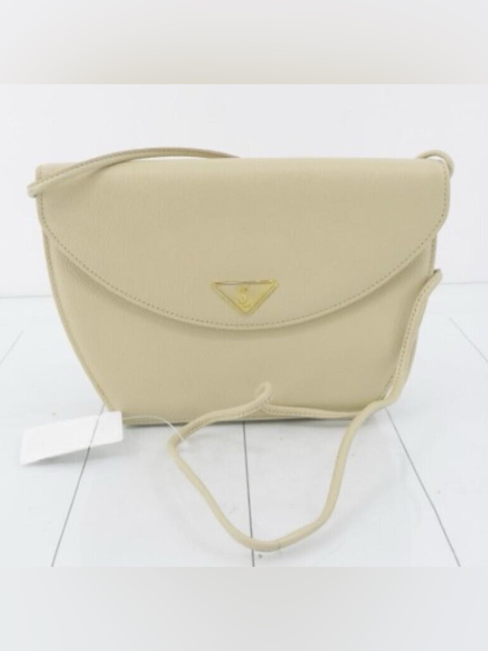AUTHENTIC Yves Saint Laurent leather flap bag